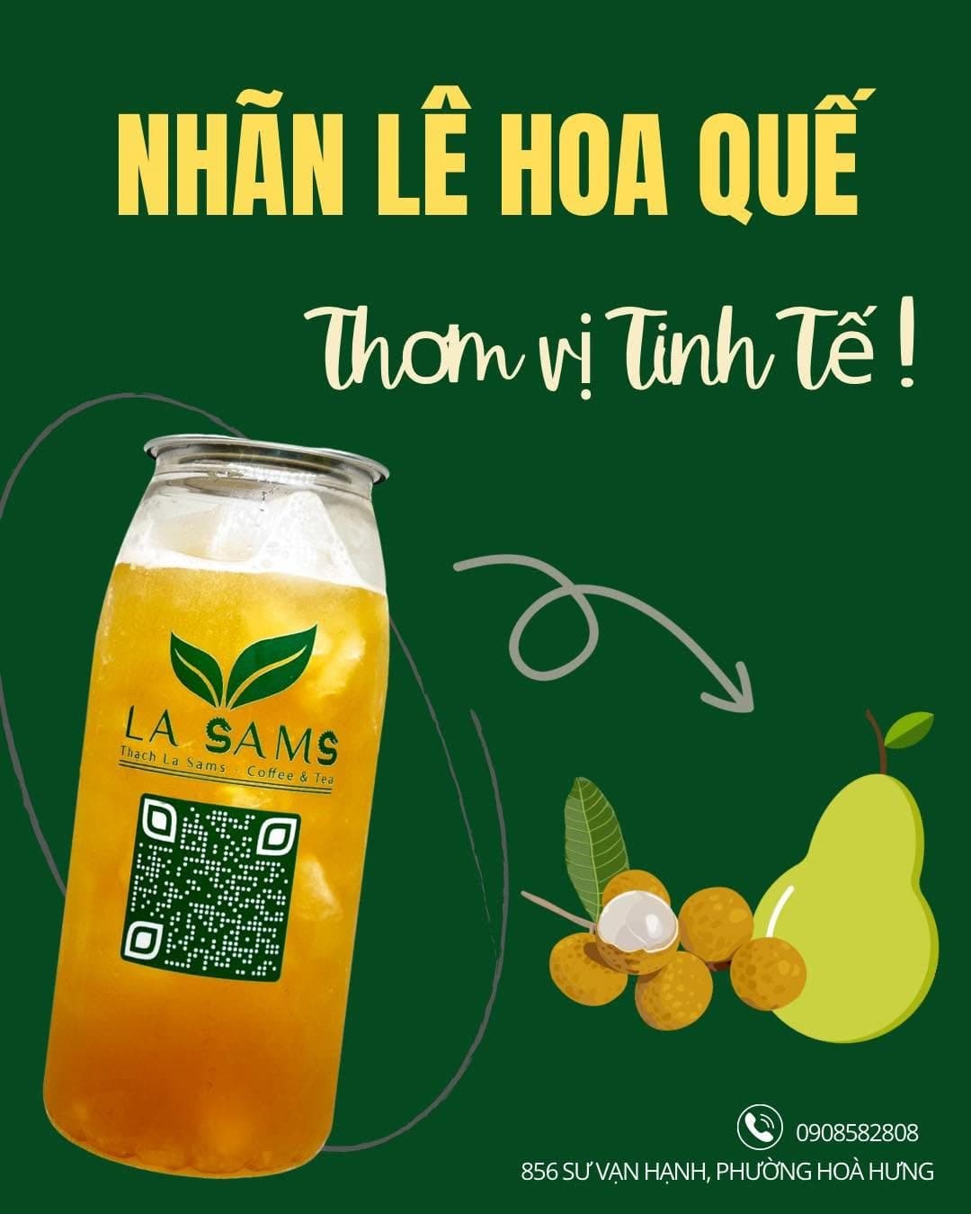 Trà Nhãn Lê Hoa Quế